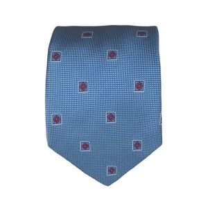 Brooks Brothers Blue and Red Patterned Tie